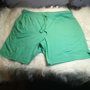 Athletic Works Green Women's Athletic Shorts XXXL/3XG(22)